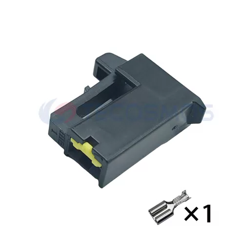 Waterproof 1-Pin Female 178471-2 Car Whistle Horn Plug with ABS and Nylon Housing Copper Contact Material for Wire... - image 4